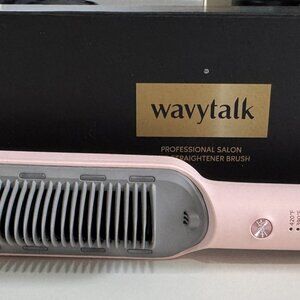 Wavytalk Hair Straightener Brush, Ionic Hair Straightening Brush